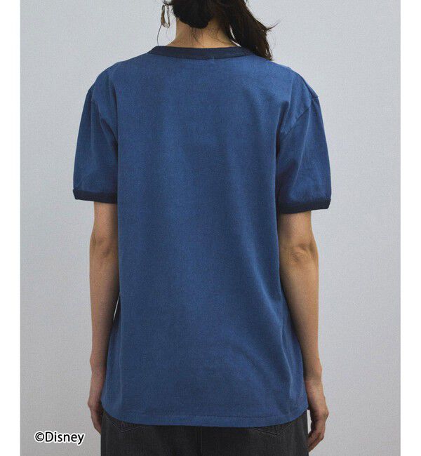 SALON adam et rope'「【GOOD ROCK SPEED（グッドロックスピード）】 MICKEY MOUSE（ミッキーマウス） / 別注フロッキーTシャツ」|Tシャツ・カットソー|