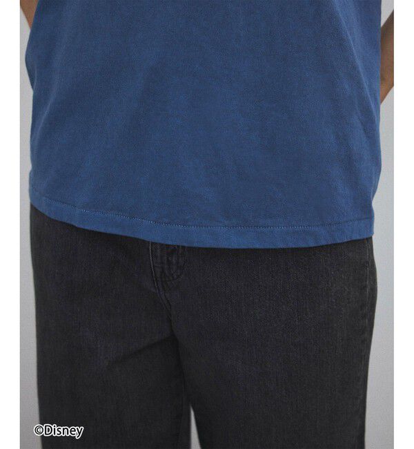 SALON adam et rope'「【GOOD ROCK SPEED（グッドロックスピード）】 MICKEY MOUSE（ミッキーマウス） / 別注フロッキーTシャツ」|Tシャツ・カットソー|