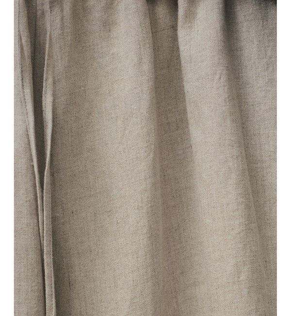 SALON adam et rope'「【WEB限定】ヨーロピアンフラックスリネンリラックスパンツ」|チノ|