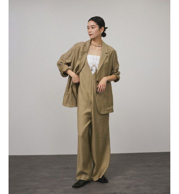 SALON adam et rope'「【セットアップ対応】コンフォートジャケット」|テーラードジャケット|