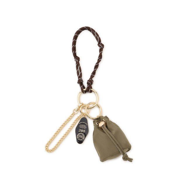 SALON adam et rope'「パラコードマルチチャーム［巾着ポーチ］」|チャーム・キーホルダー|