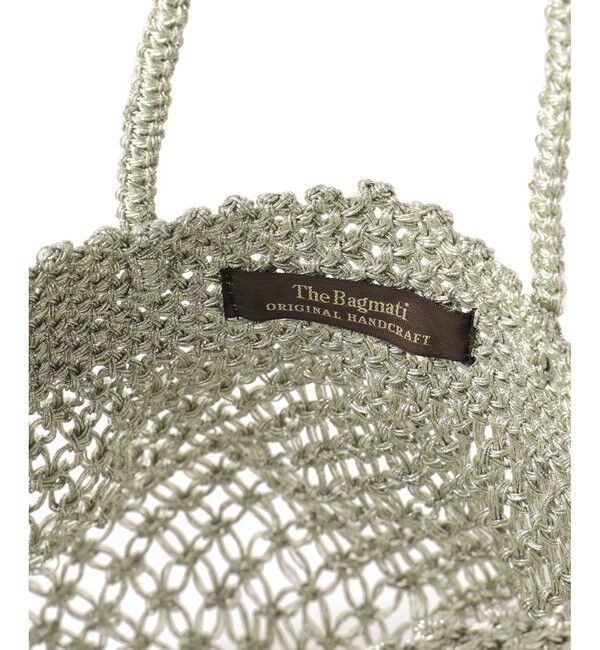 SALON adam et rope'「【BAGMATI（バグマティ）】METALIC LUREX BAG / メタリックルレックスバッグ」|トートバッグ|