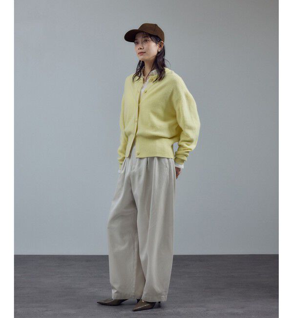 SALON adam et rope'「Ultrasuede(R) cap / キャップ」|キャップ・キャスケット|