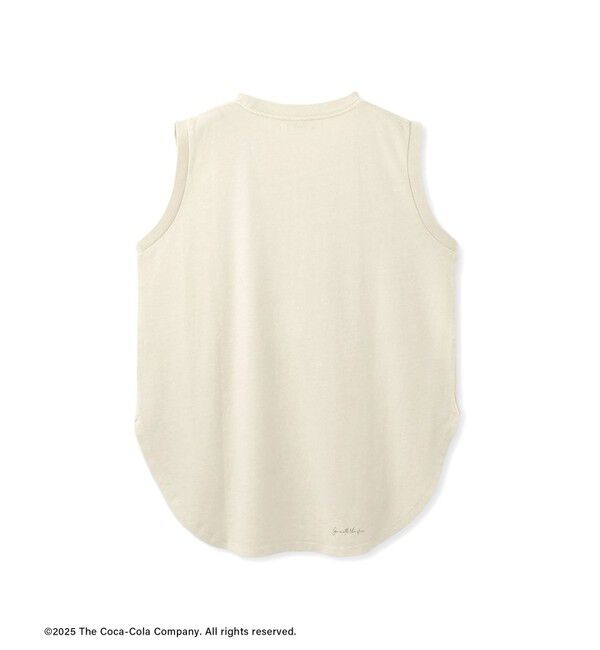 SALON adam et rope'「Coca-Cola ビンテージライクノースリーブTシャツ」|Tシャツ・カットソー|