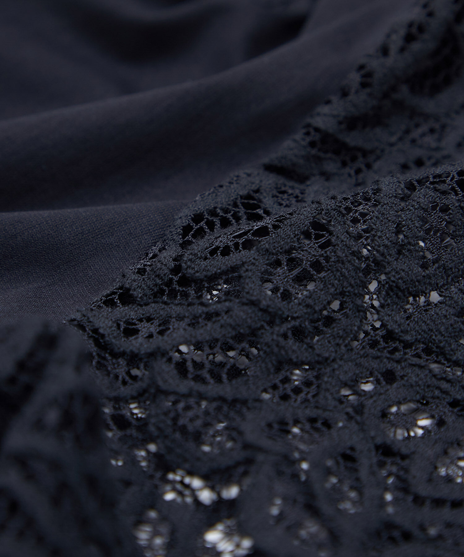 ROPE「フレアースリーブレースカットソー」|Tシャツ・カットソー|