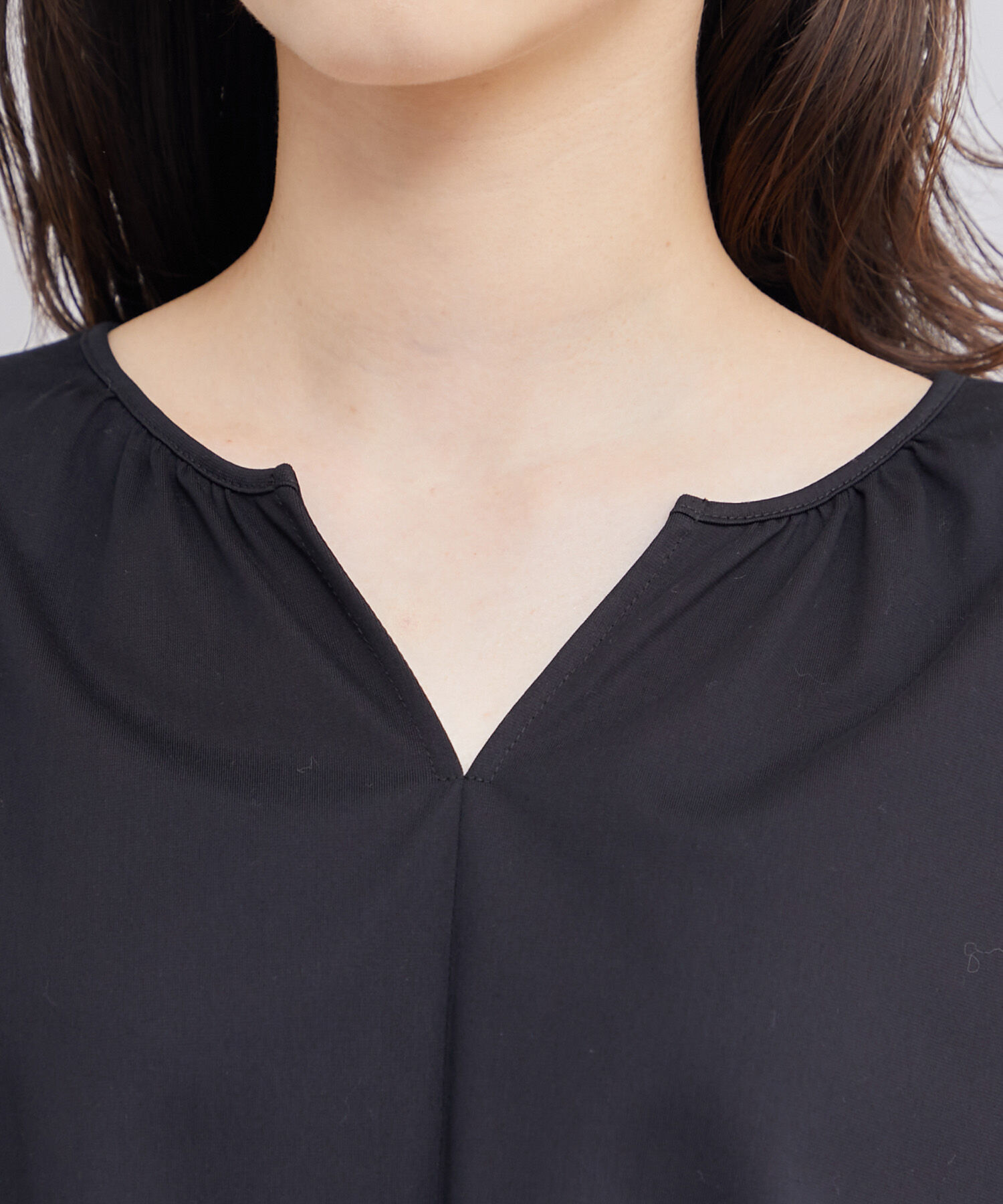 ROPE「フレアースリーブレースカットソー」|Tシャツ・カットソー|