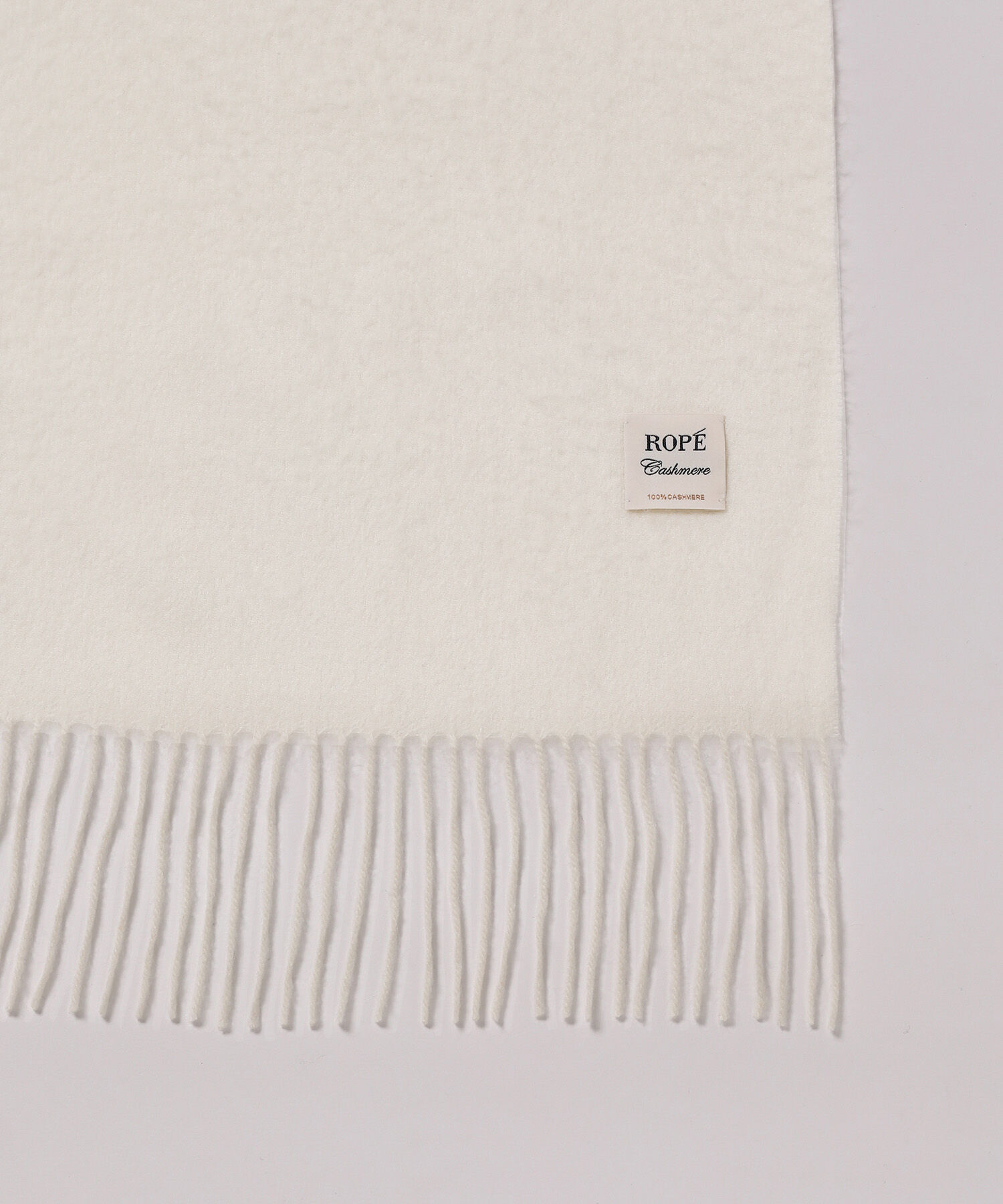 ROPE「【カシミヤ100％】無地ストール」|ストール|