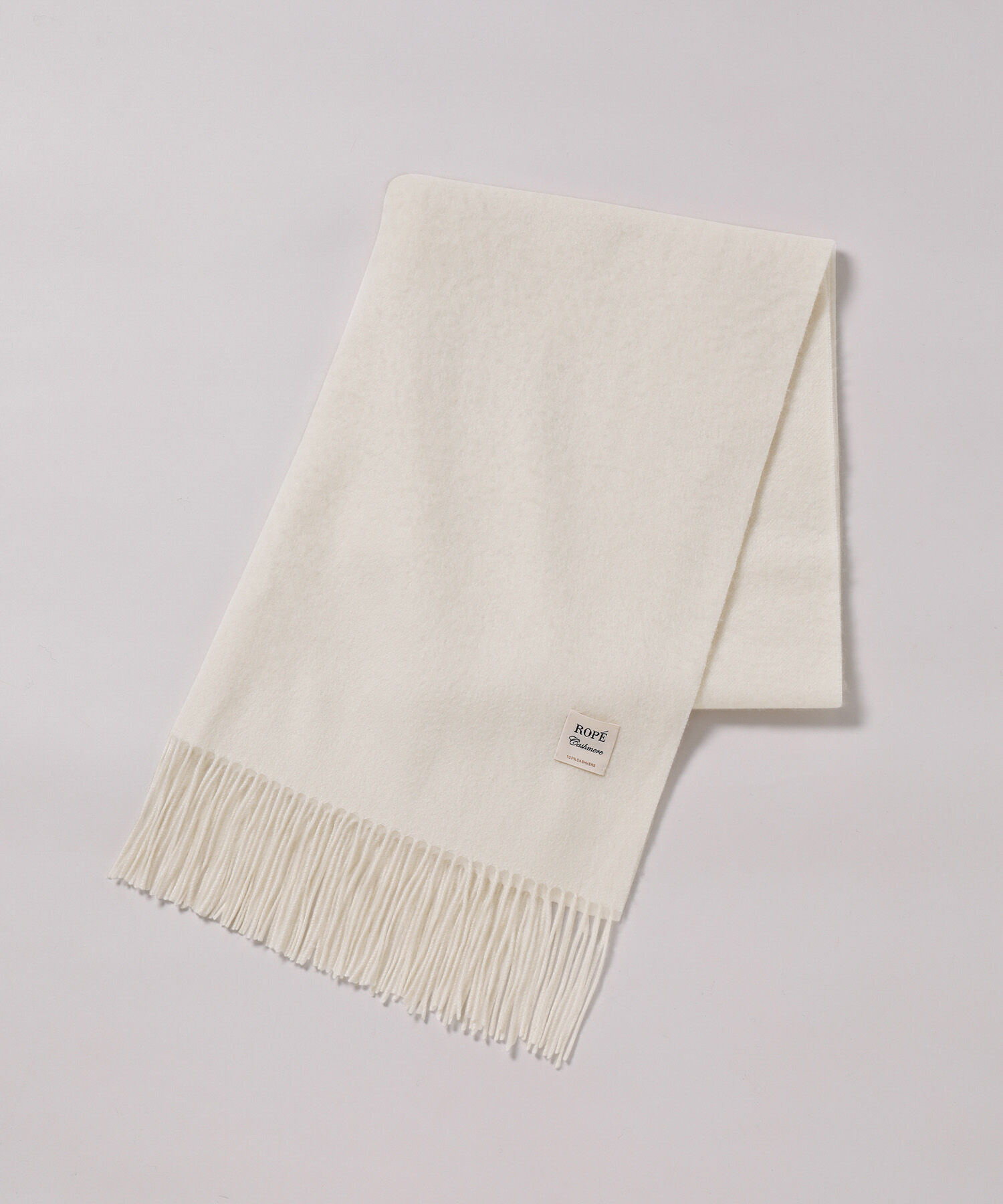 ROPE「【カシミヤ100％】無地ストール」|ストール|