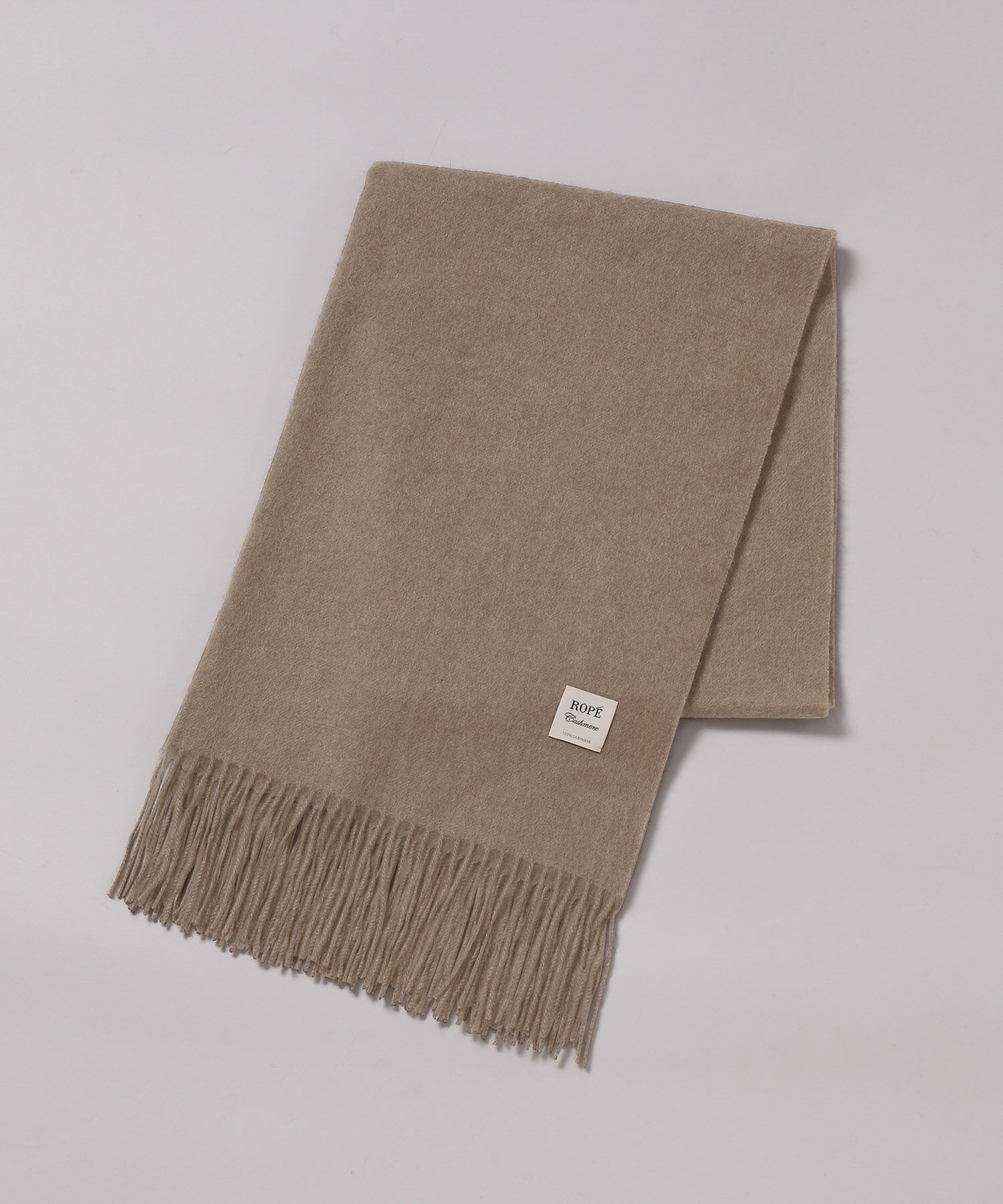 ROPE「【カシミヤ100％】無地ストール」|ストール|