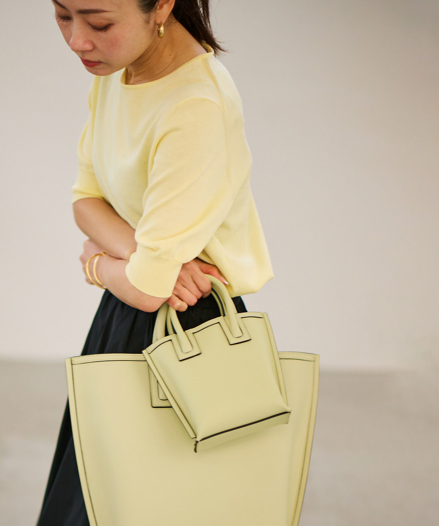 E'POR「【WEB限定】【E'POR】Ree Mini（リー）」|ショルダー・メッセンジャー|ライトグリーン(33)