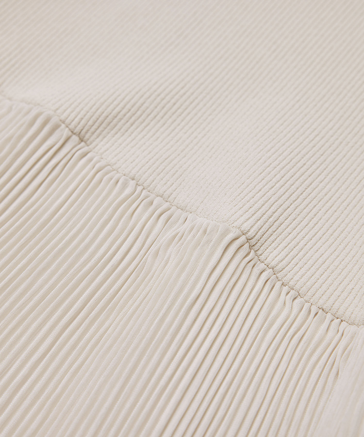 ROPE「ニット布帛コンビプリーツワンピース」|ワンピース|