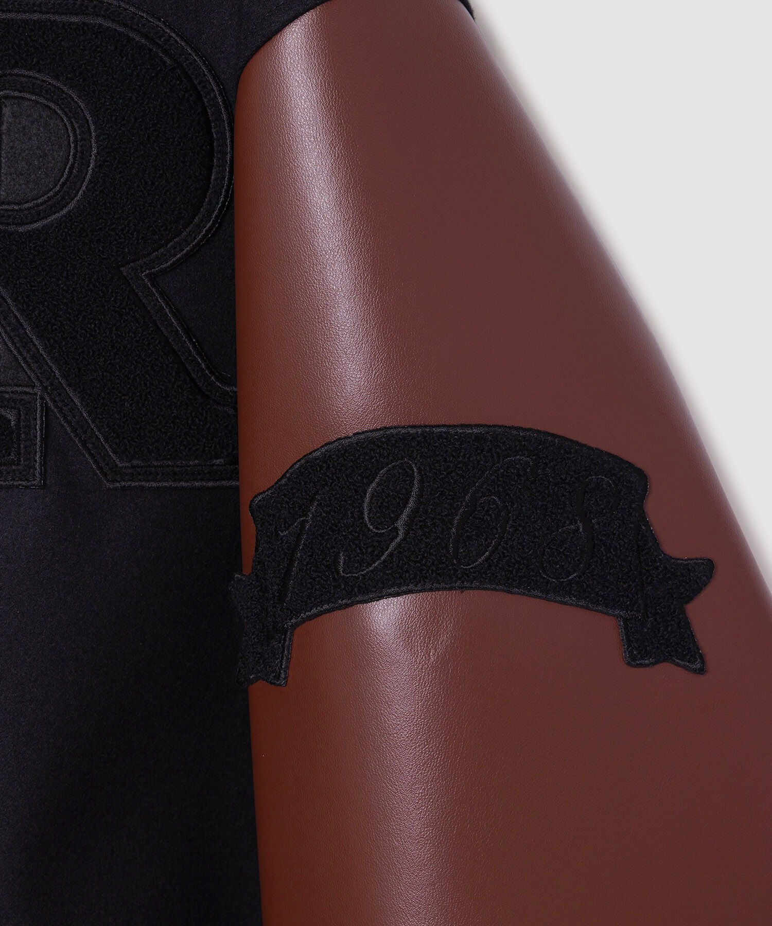 ROPE「カシミヤ混フラノショートスタジャン」|ブルゾン・スタジャン|