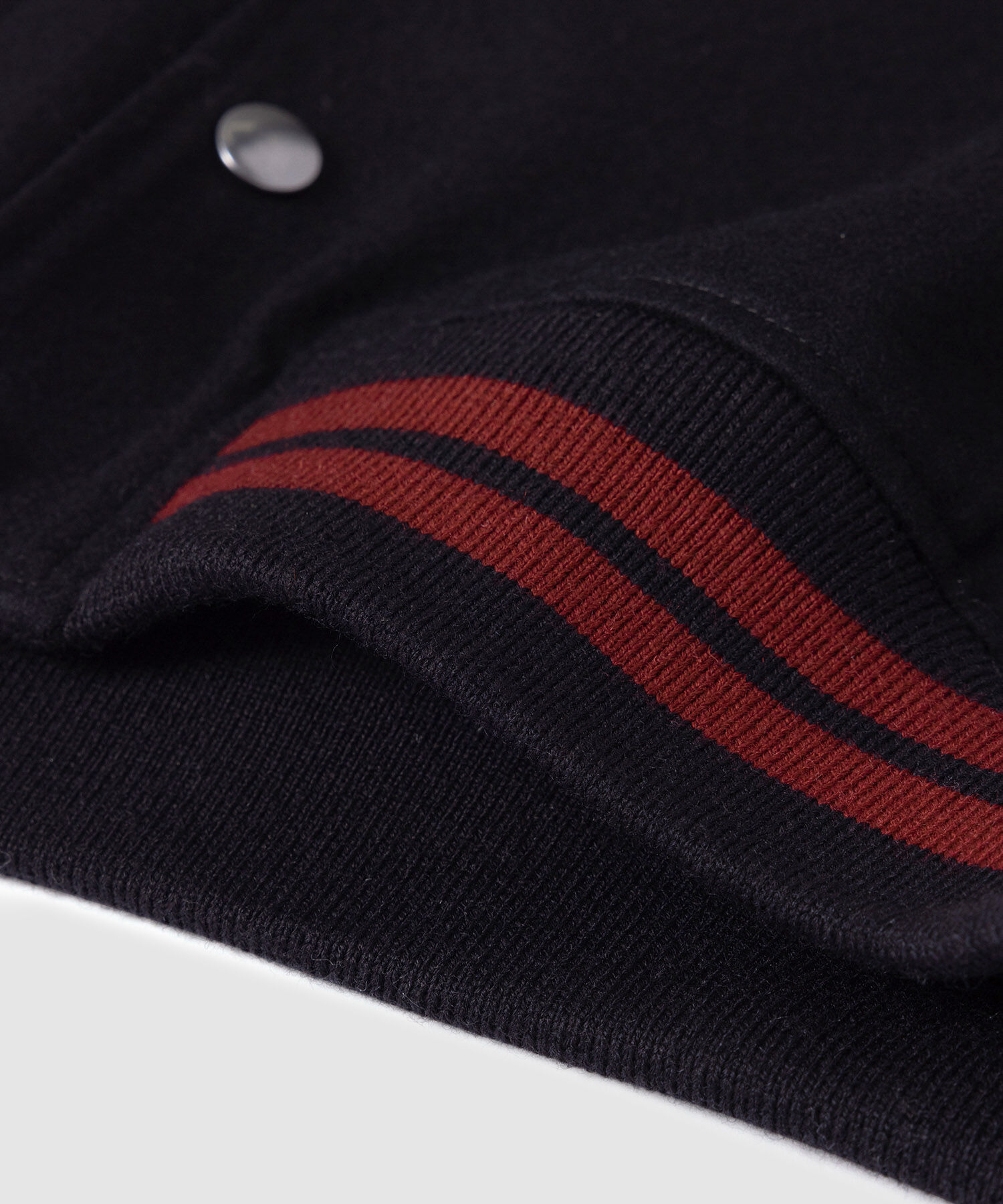 ROPE「カシミヤ混フラノショートスタジャン」|ブルゾン・スタジャン|