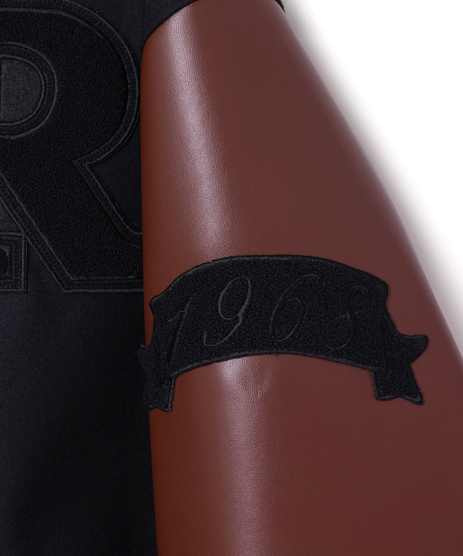 ROPE「カシミヤ混フラノショートスタジャン」|ブルゾン・スタジャン|