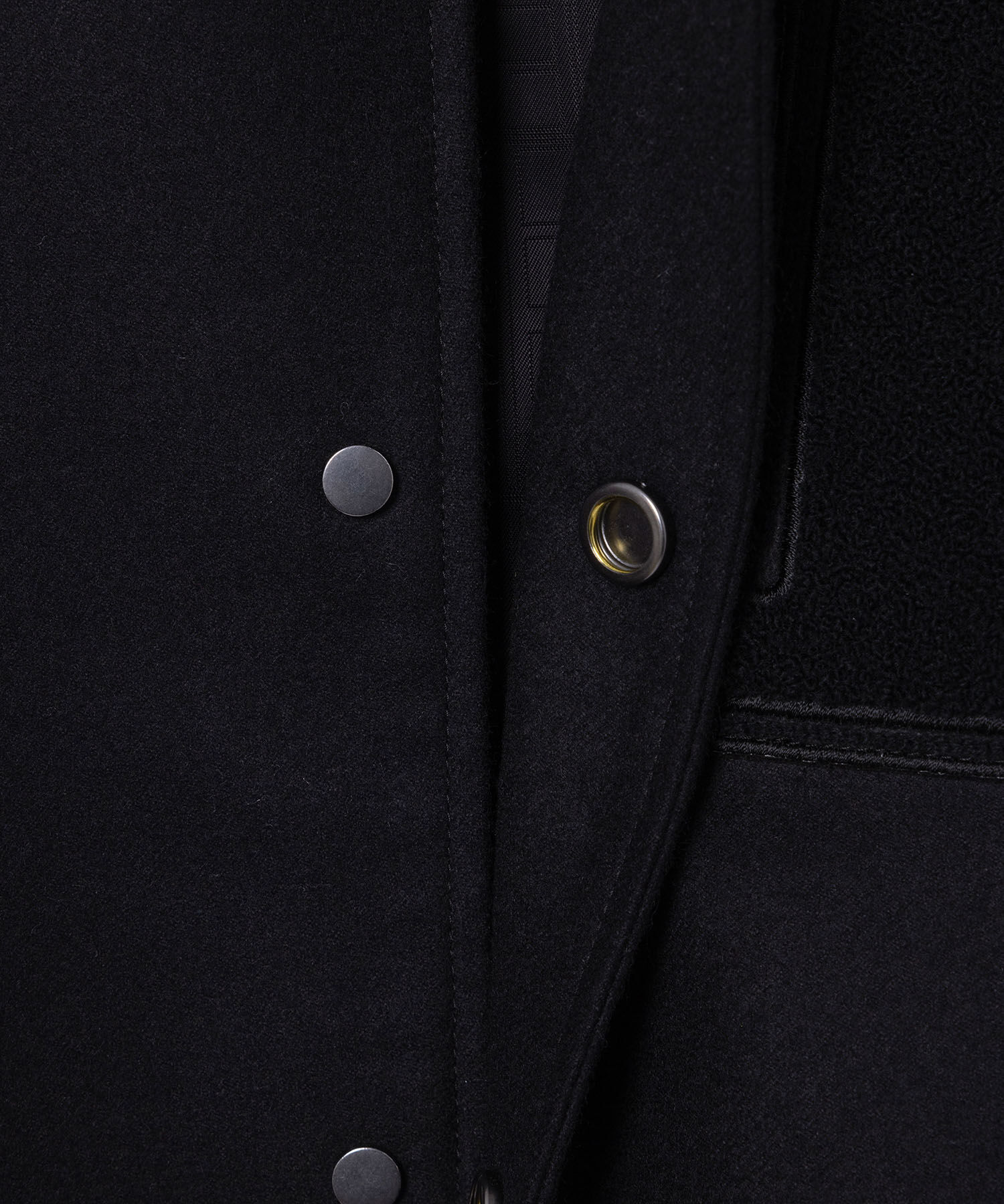 ROPE「カシミヤ混フラノショートスタジャン」|ブルゾン・スタジャン|