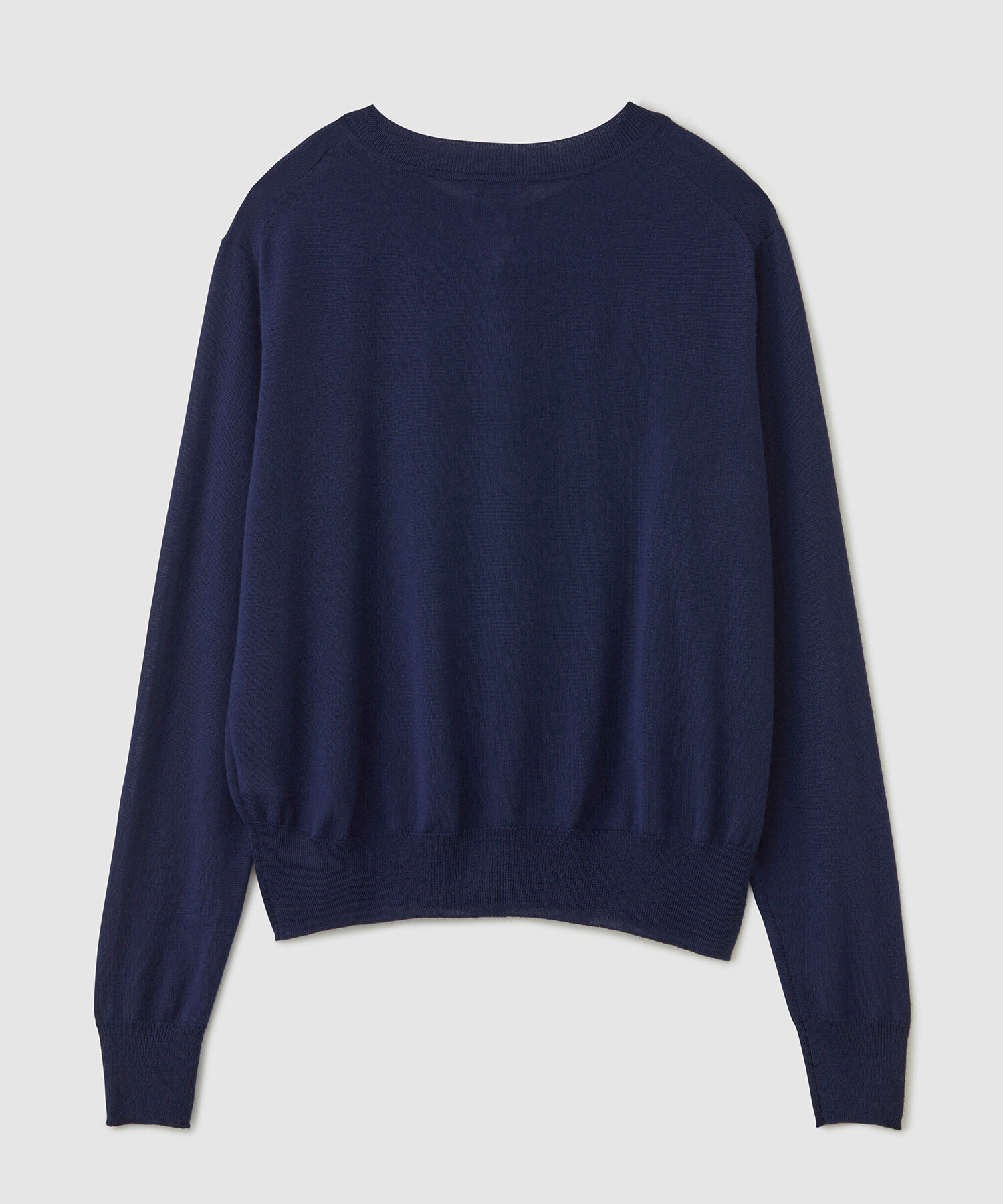 ROPE「SUPER160&rsquo;sメリノウールカーディガン【ロロ・ピアーナ社製ウール使用】/アンサンブル対応」|カーディガン|