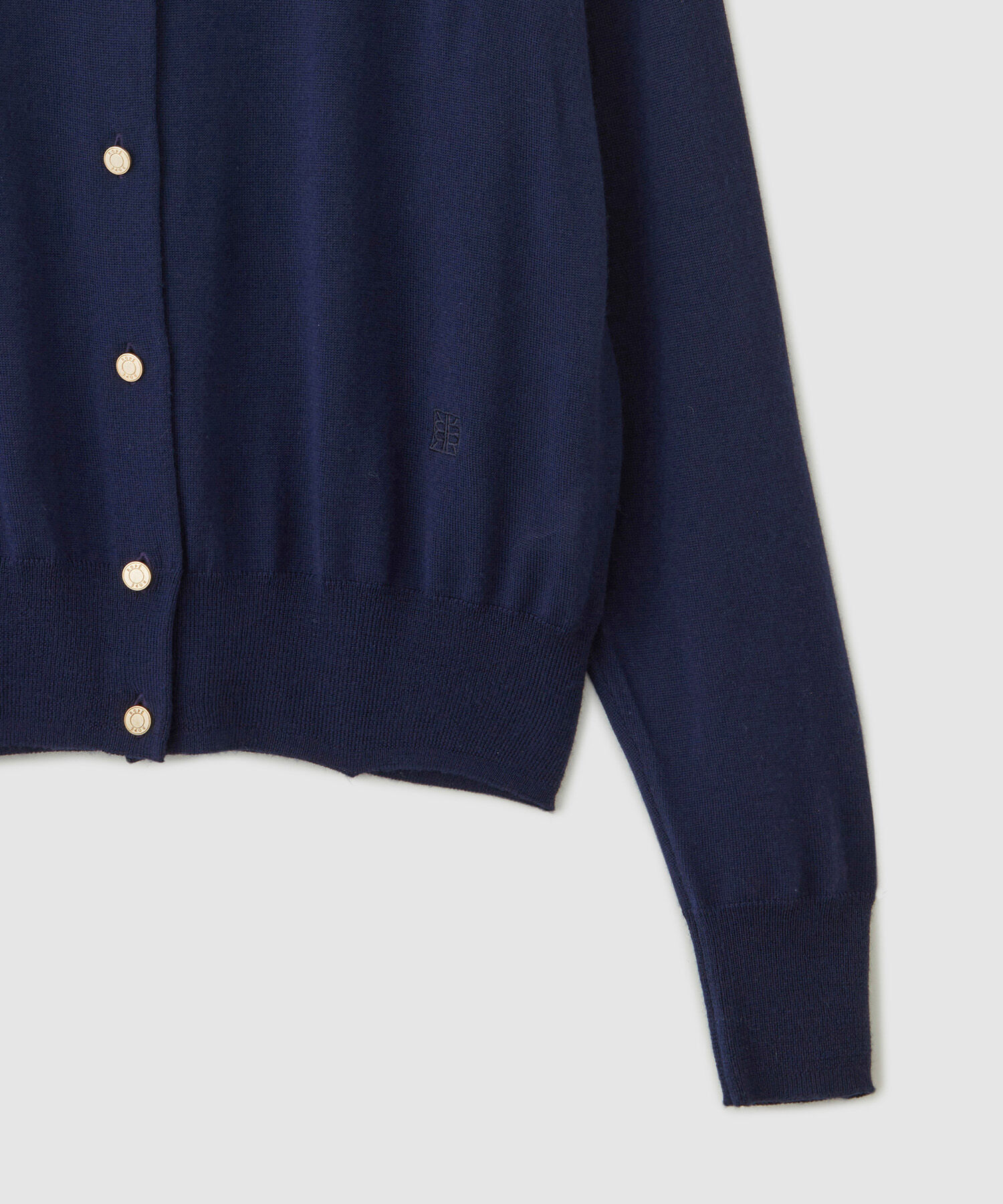 ROPE「SUPER160&rsquo;sメリノウールカーディガン【ロロ・ピアーナ社製ウール使用】/アンサンブル対応」|カーディガン|