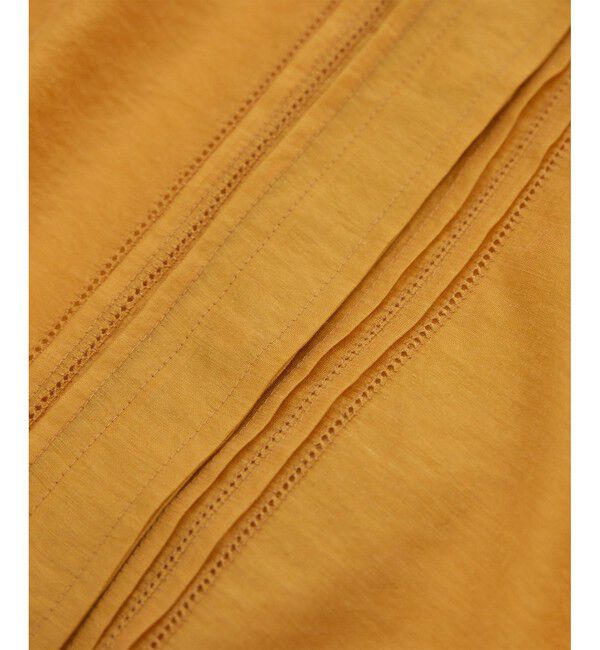 ROPE「【洗える】キュプラシルク パプスリーブシアーブラウス」|シャツ・ブラウス|