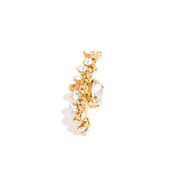 ROPE「フラワービジューブローチ」|ブローチ・コサージュ|