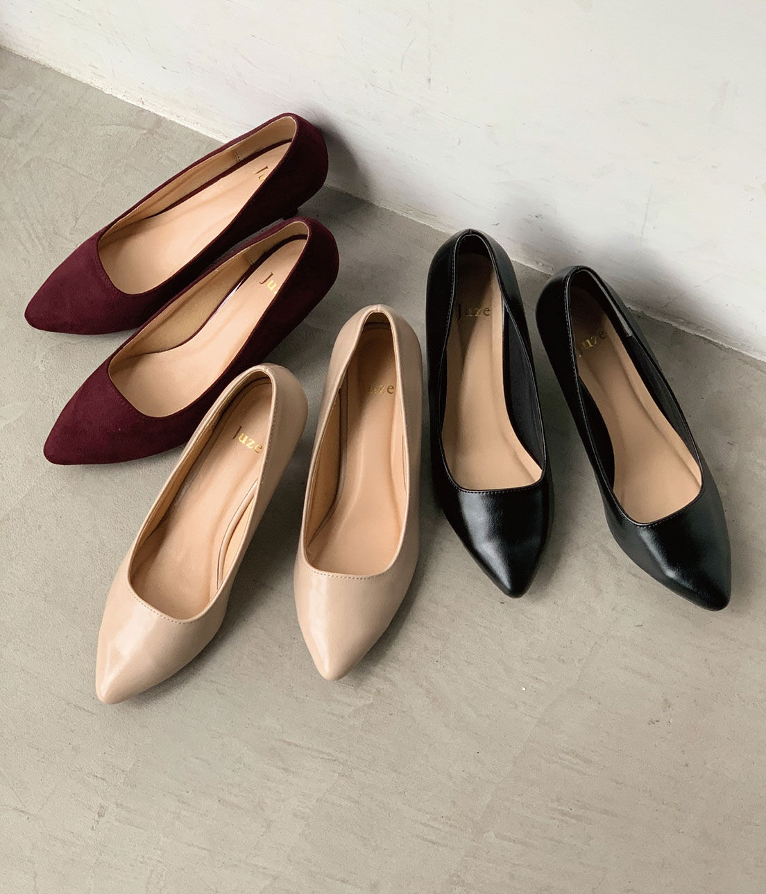 Juze「ふんわりパンプス」|パンプス|