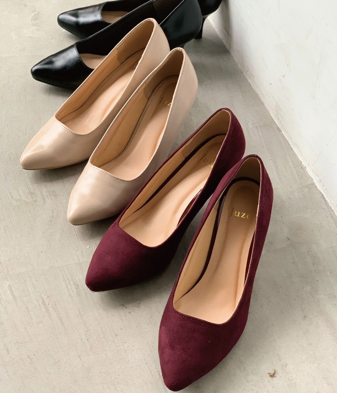 Juze「ふんわりパンプス」|パンプス|