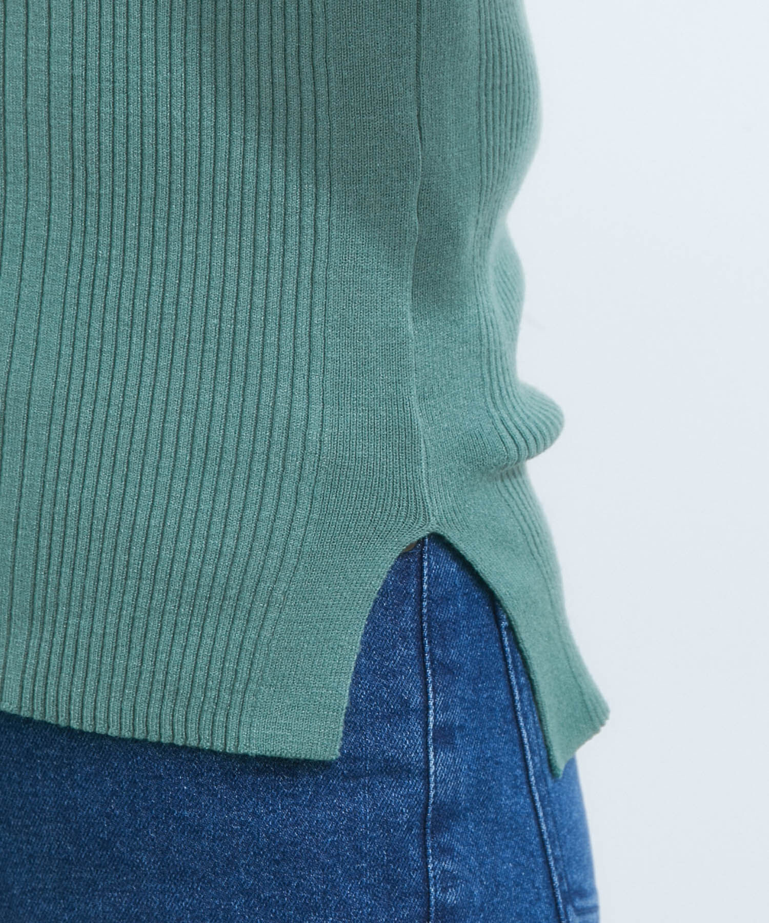 VIS「バックポイントＶネックリブカーディガン」|カーディガン|