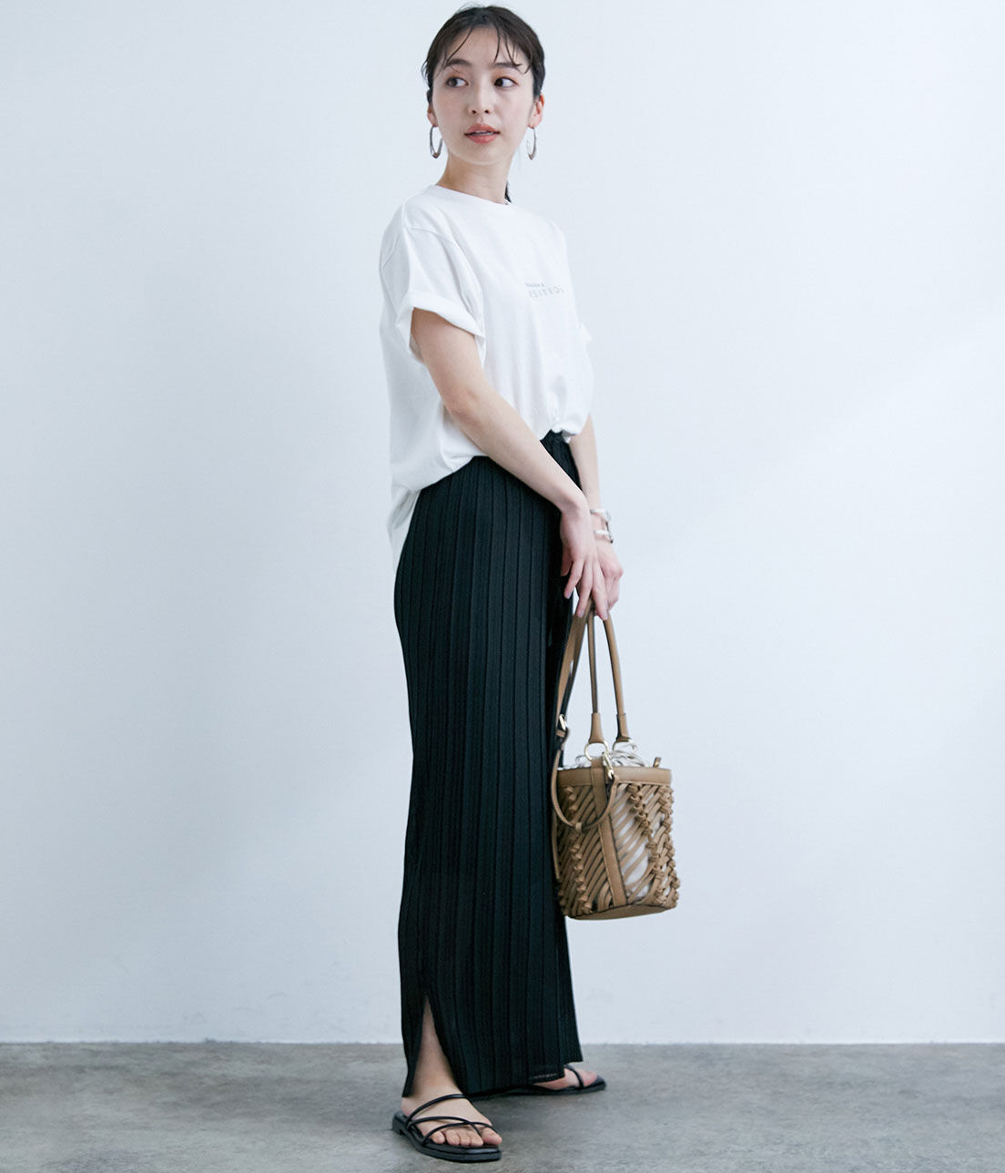 Juze「ナロートングフラットサンダル」|サンダル|