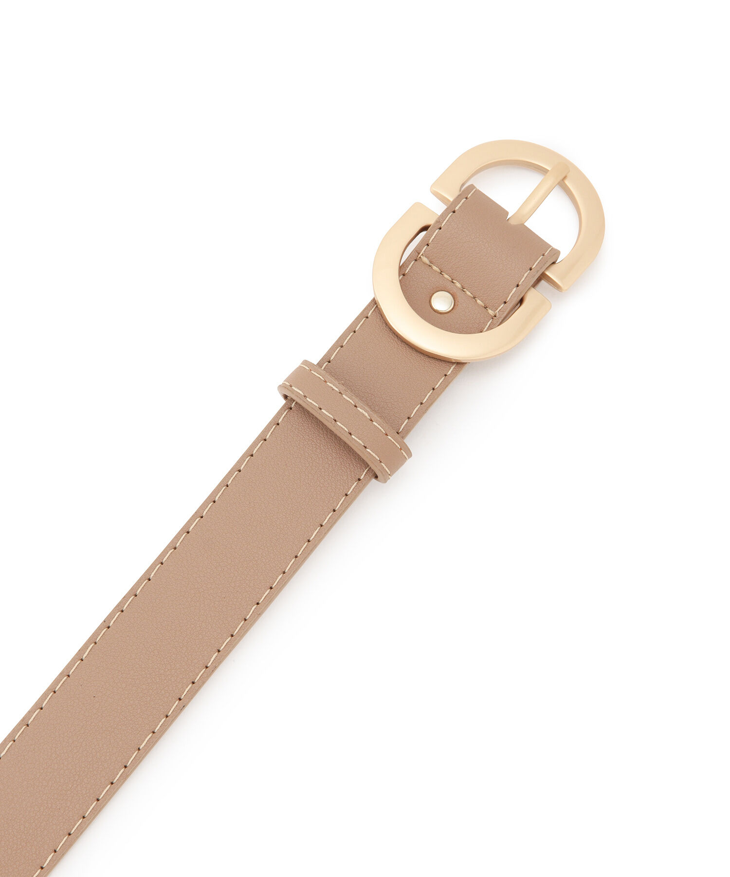 VIS「カジュアル過ぎずに使える。28ｍｍ幅ダブルDバックルベルト」|ベルト|