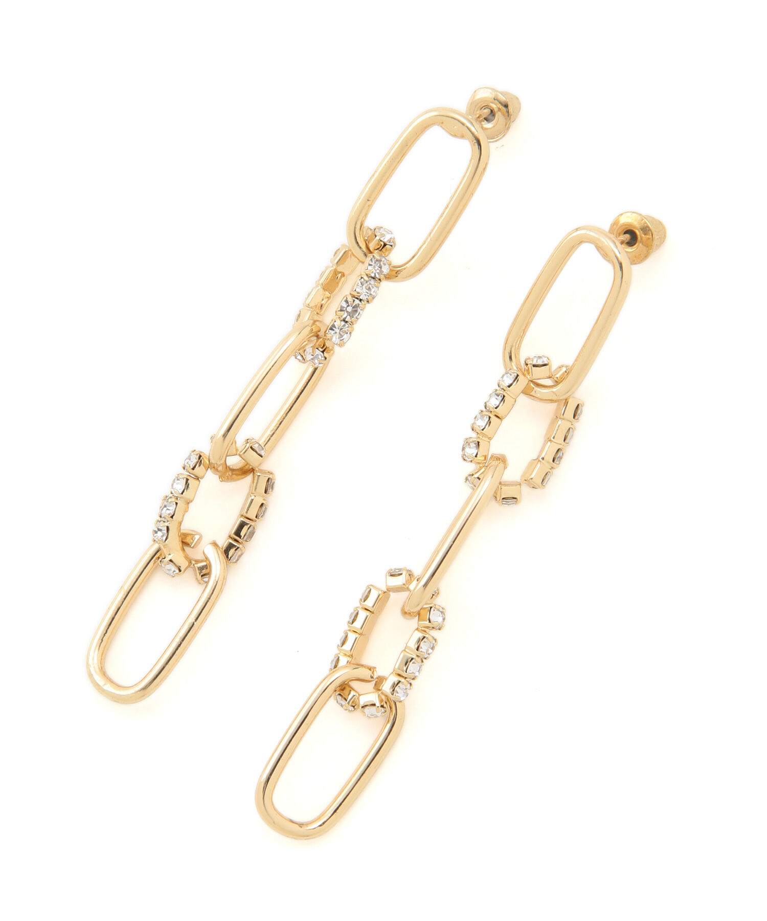 VIS「ビジューチェーンピアス」|ピアス|