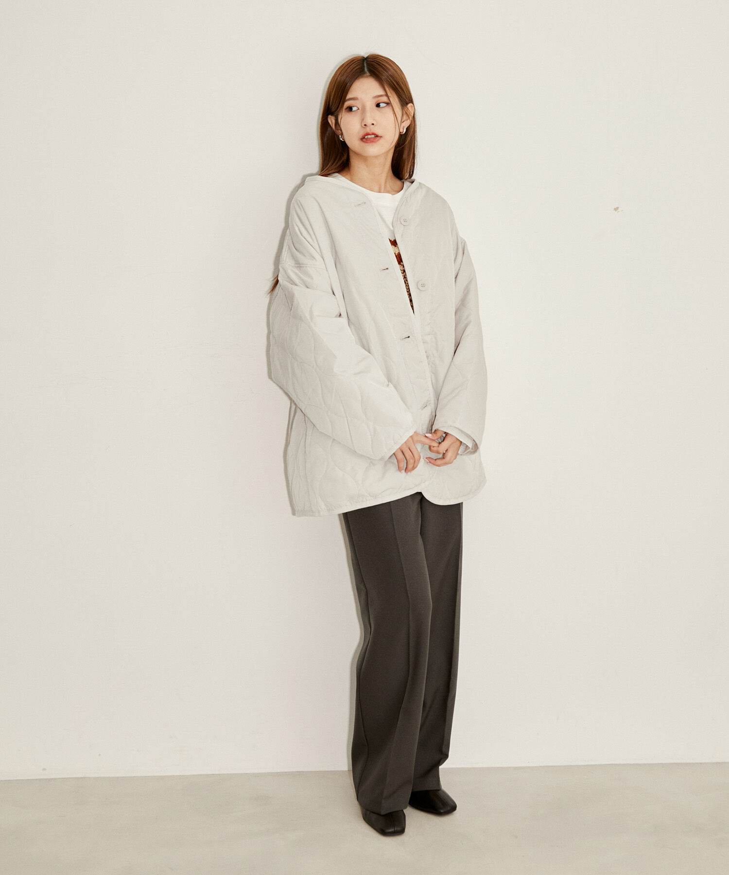 vis-a-vis「【WEB限定】キルティングミドルコート」|その他|