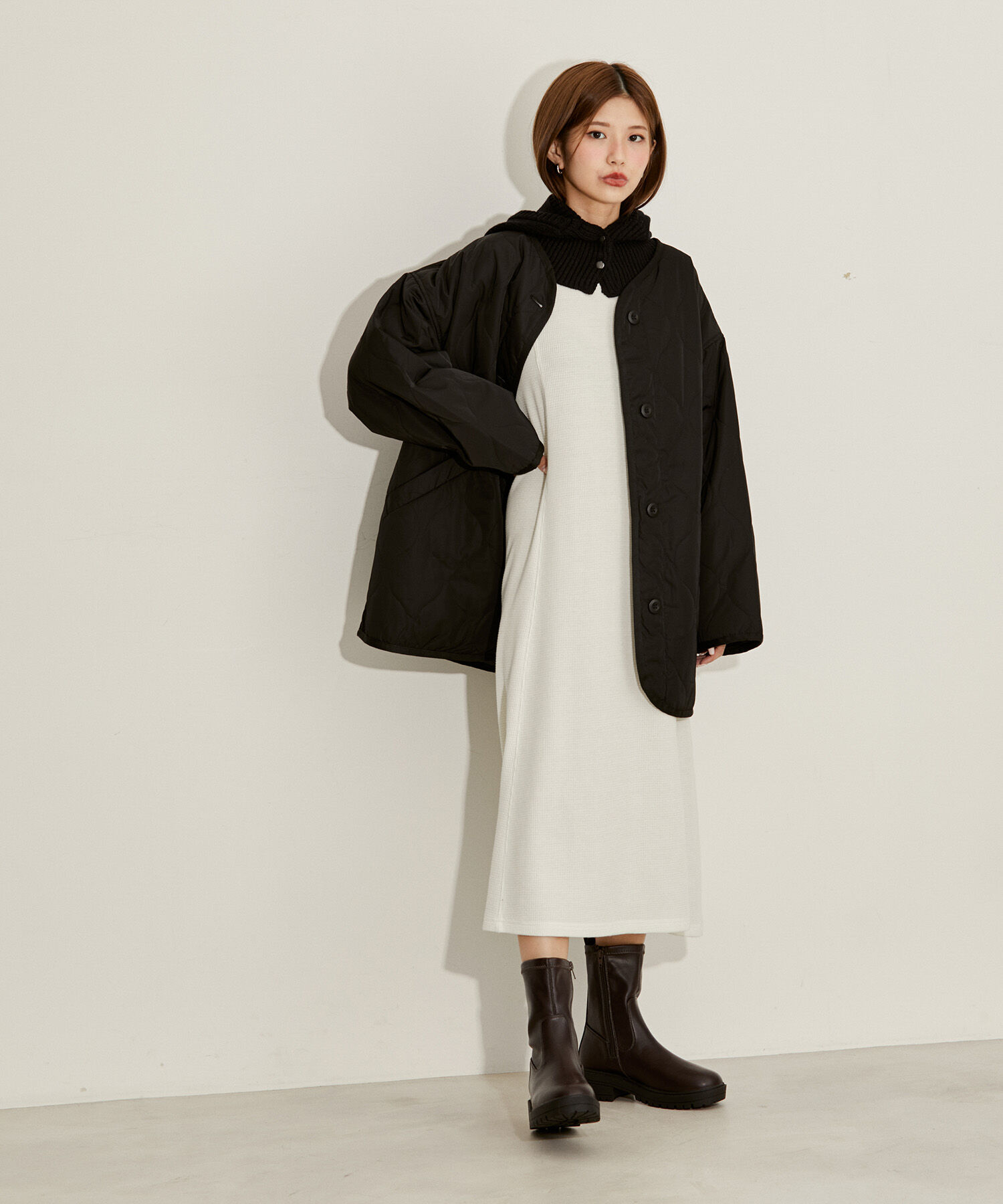 vis-a-vis「【WEB限定】キルティングミドルコート」|その他|
