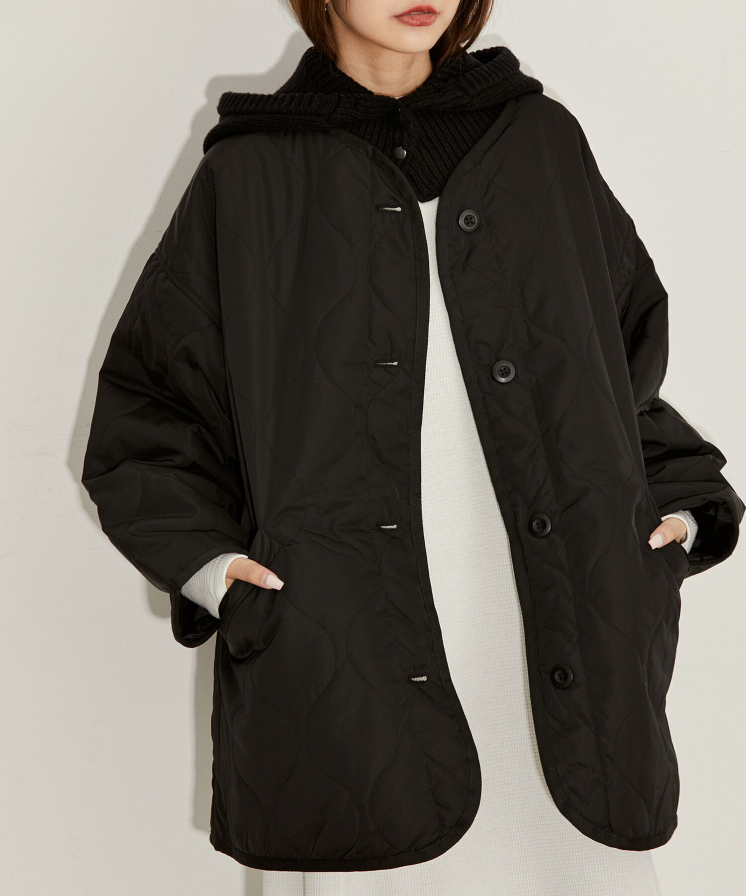 vis-a-vis「【WEB限定】キルティングミドルコート」|その他|