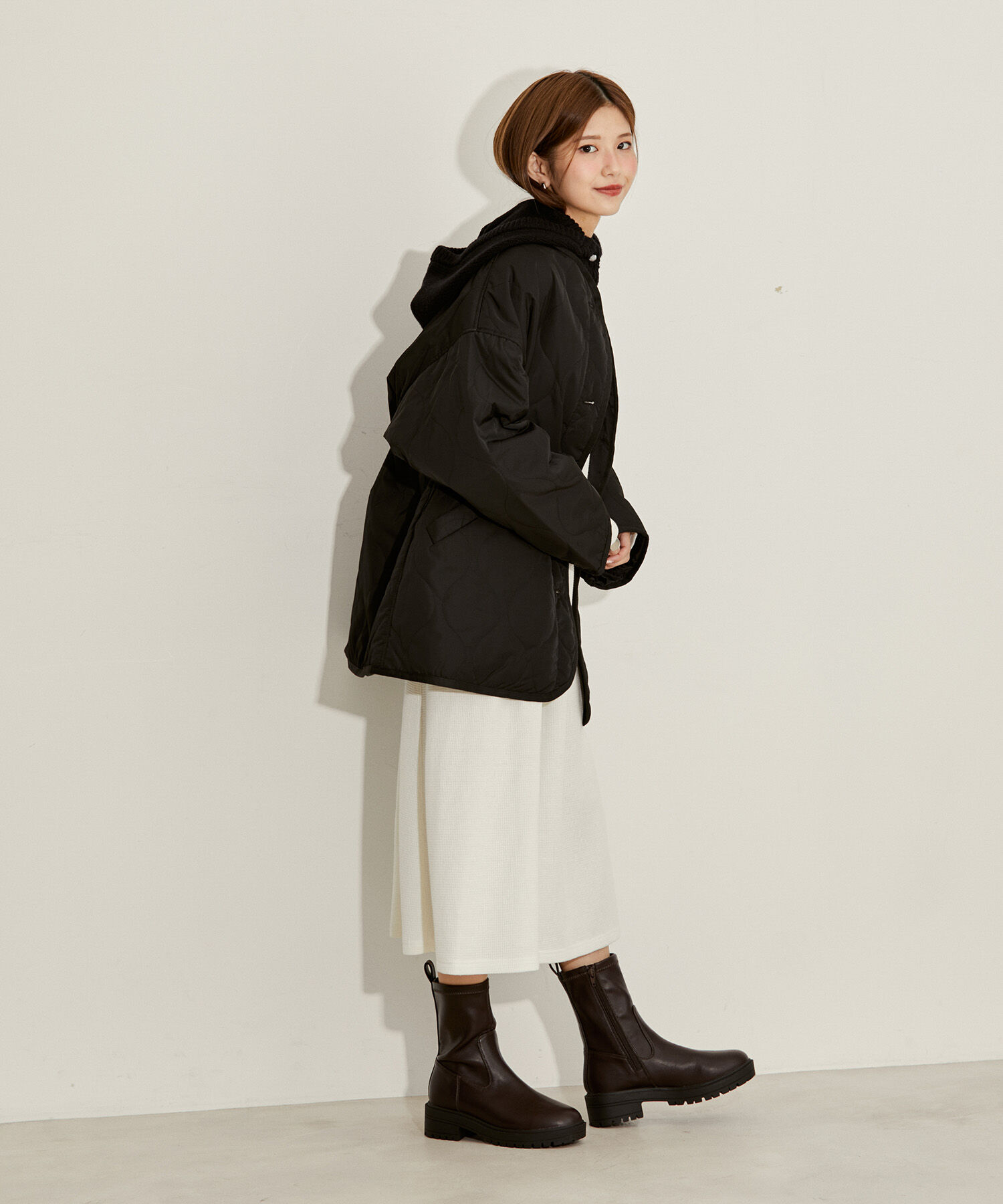 vis-a-vis「【WEB限定】キルティングミドルコート」|その他|