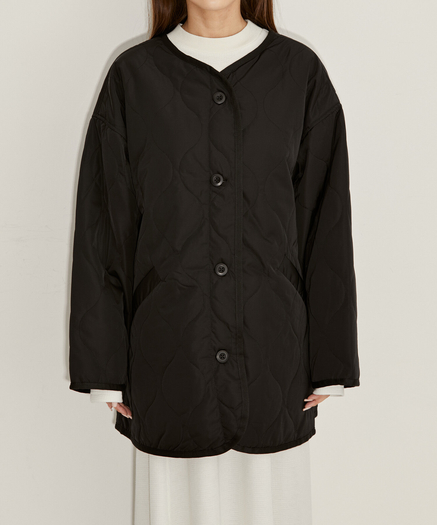 vis-a-vis「【WEB限定】キルティングミドルコート」|その他|