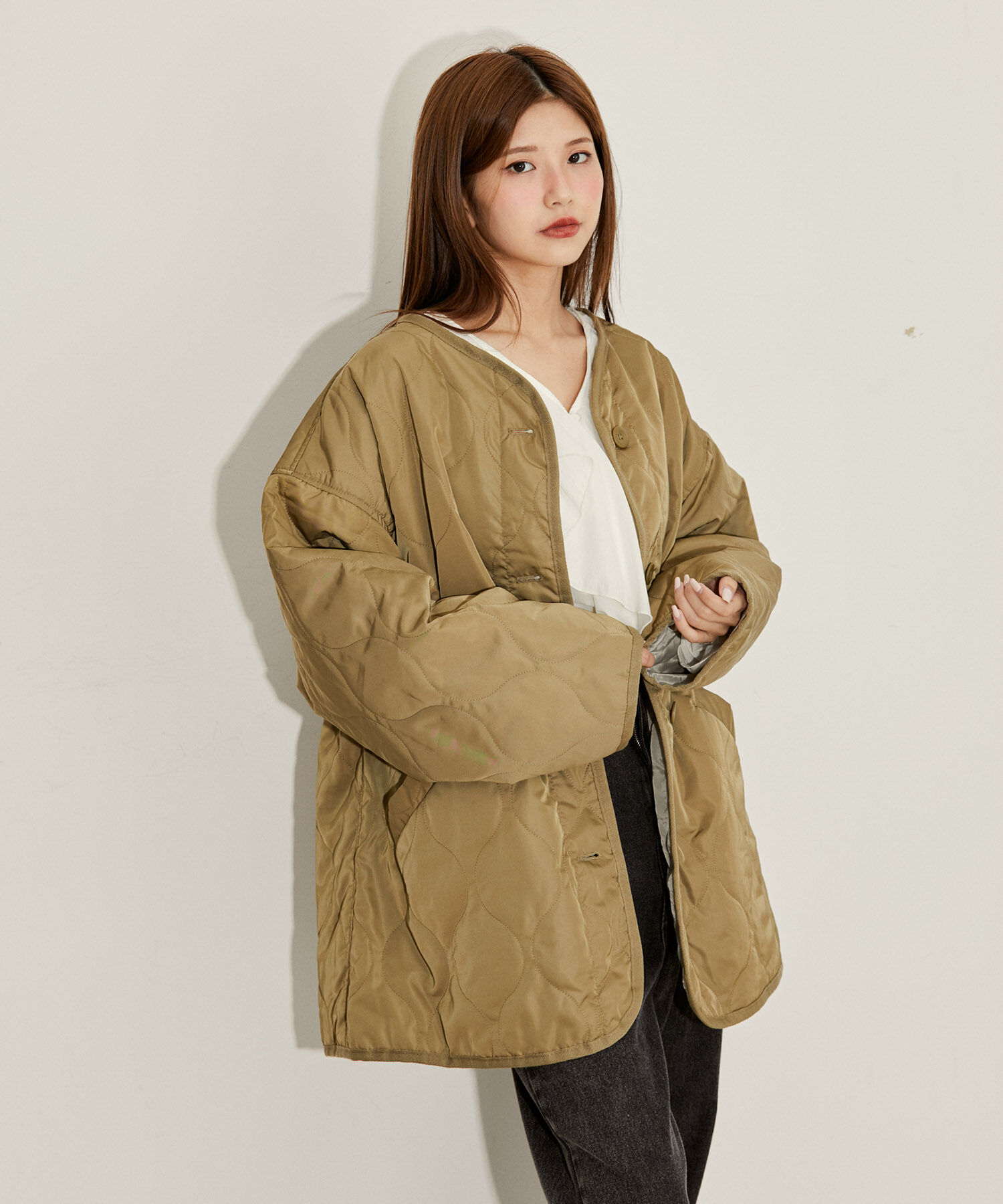 vis-a-vis「【WEB限定】キルティングミドルコート」|その他|