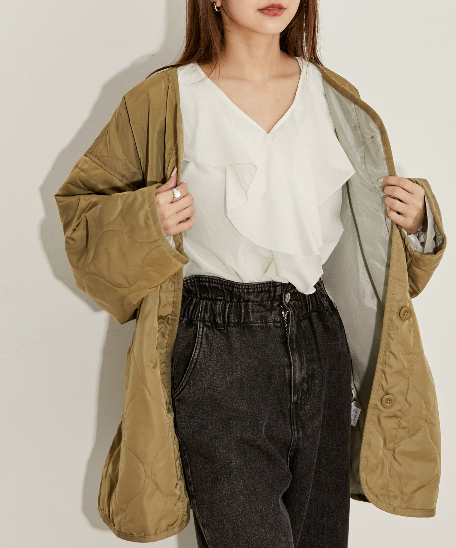 vis-a-vis「【WEB限定】キルティングミドルコート」|その他|