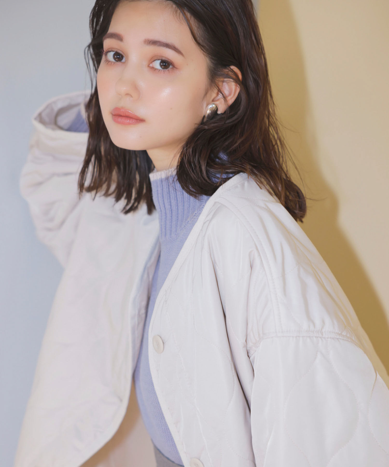 vis-a-vis「【WEB限定】キルティングミドルコート」|その他|