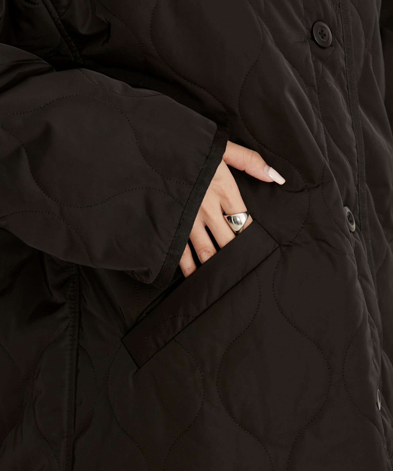 vis-a-vis「【WEB限定】キルティングミドルコート」|その他|