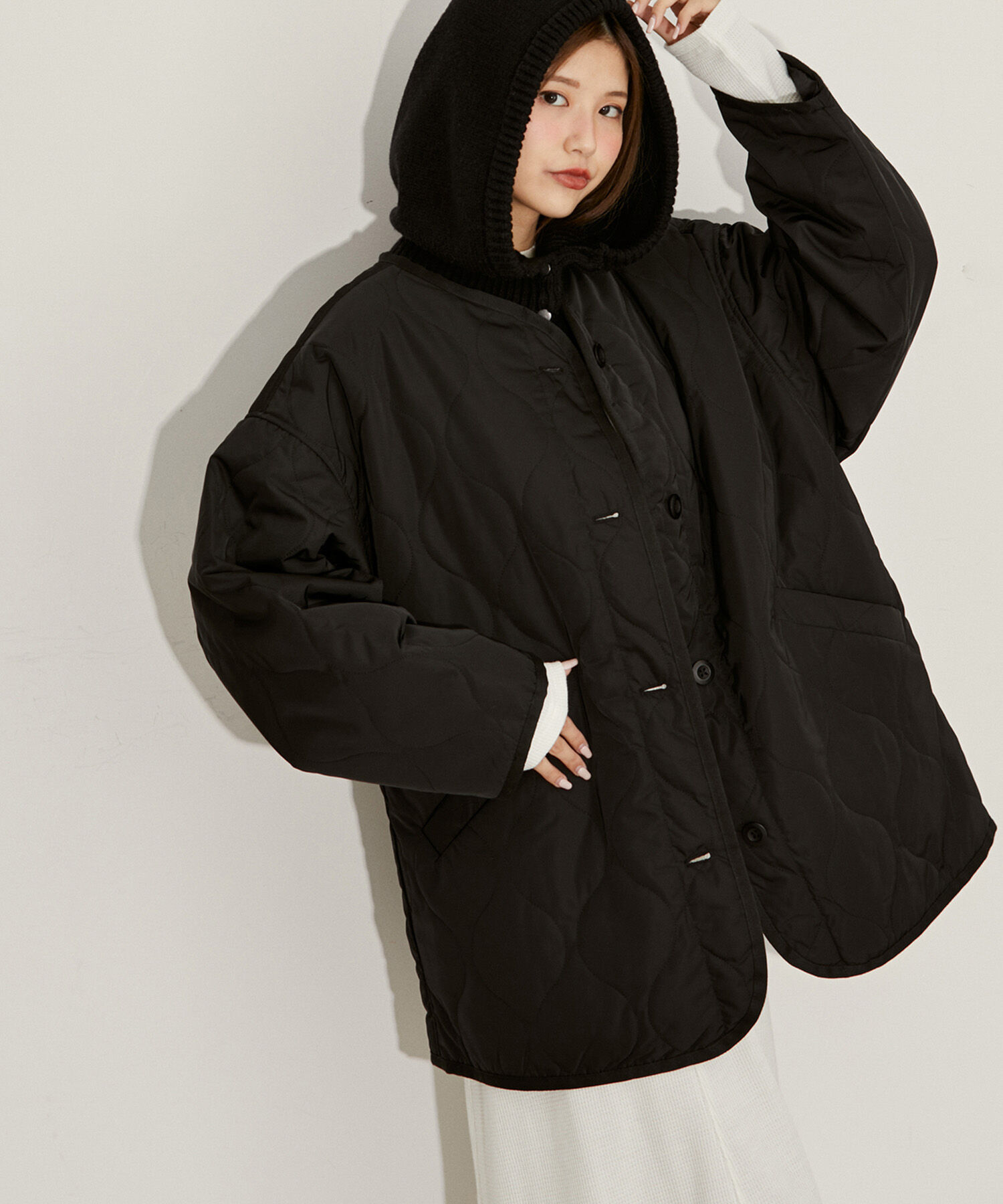 vis-a-vis「【WEB限定】キルティングミドルコート」|その他|