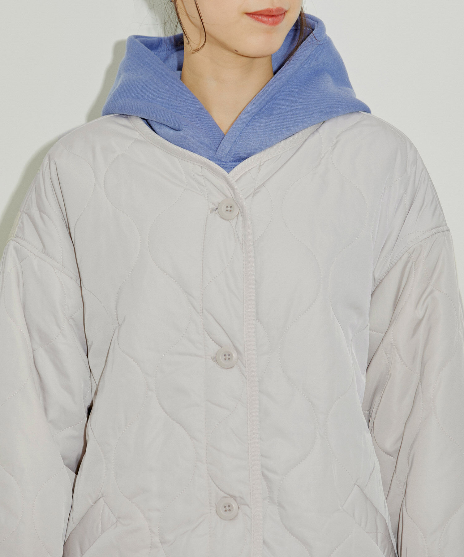 vis-a-vis「【WEB限定】キルティングミドルコート」|その他|