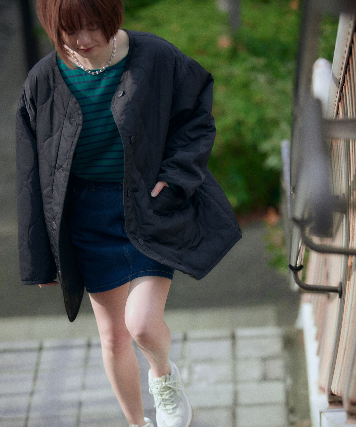 vis-a-vis「【WEB限定】キルティングミドルコート」|その他|