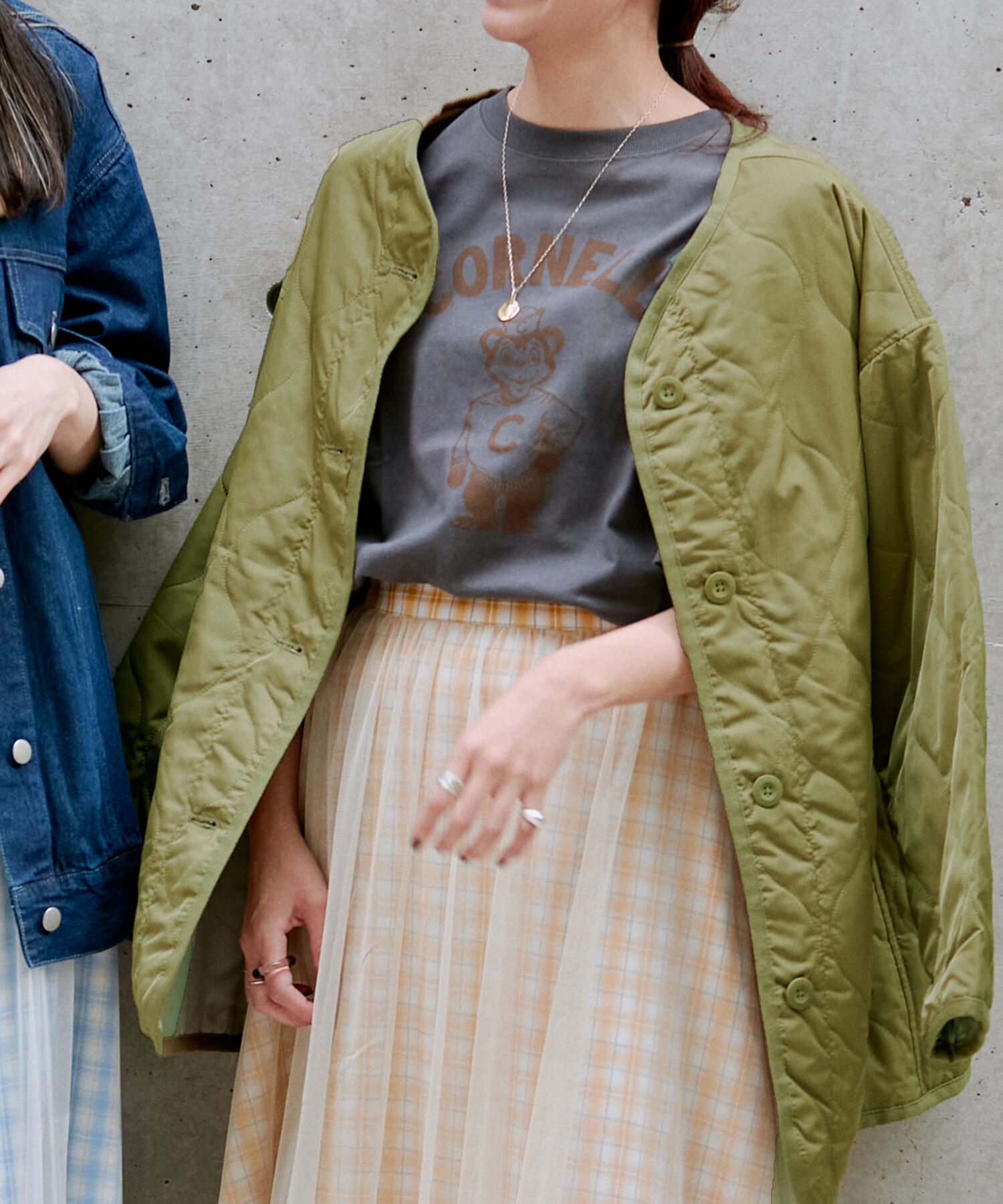 vis-a-vis「【WEB限定】キルティングミドルコート」|その他|