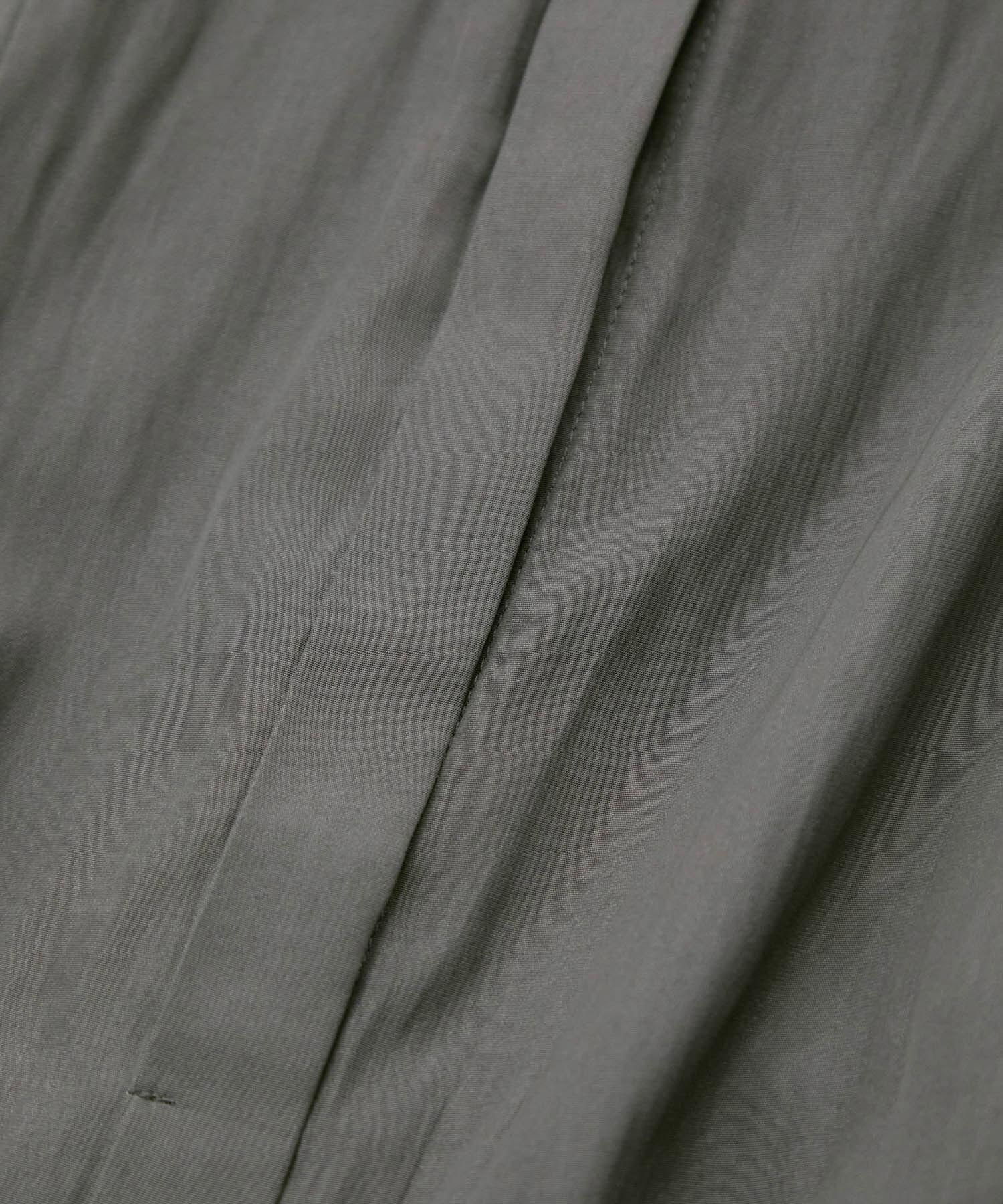 VIS「【セットアップ対応・洗える】ウエストリボンギャザーとろみシャツ」|シャツ・ブラウス|