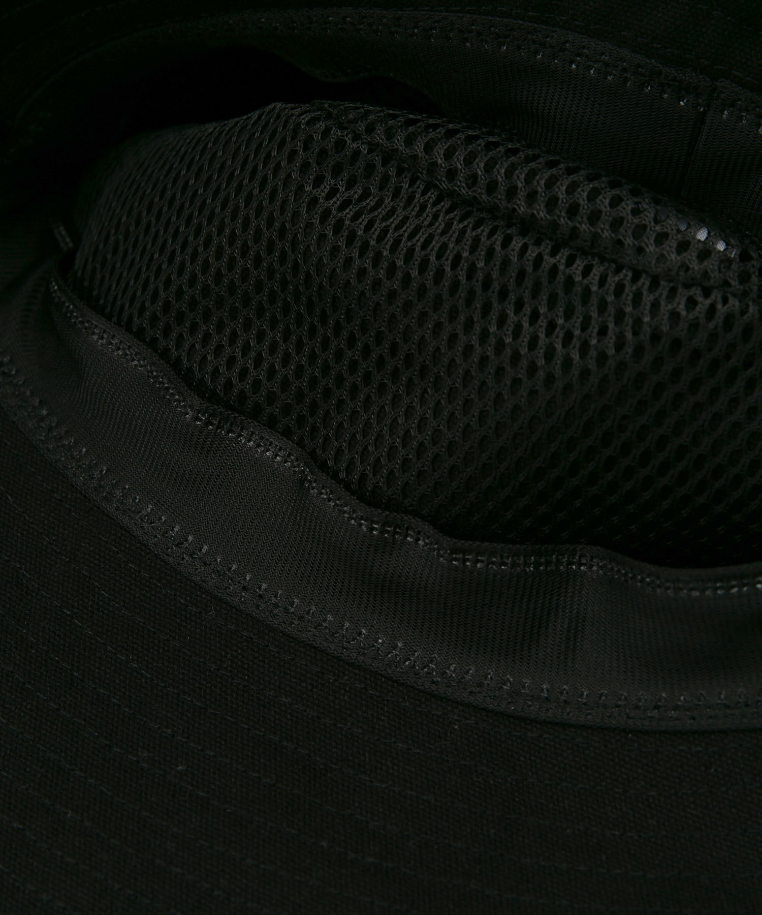 VIS「【UVカット・抗菌防臭】キャンバスフリンジつば広バケットハット」|ハット|