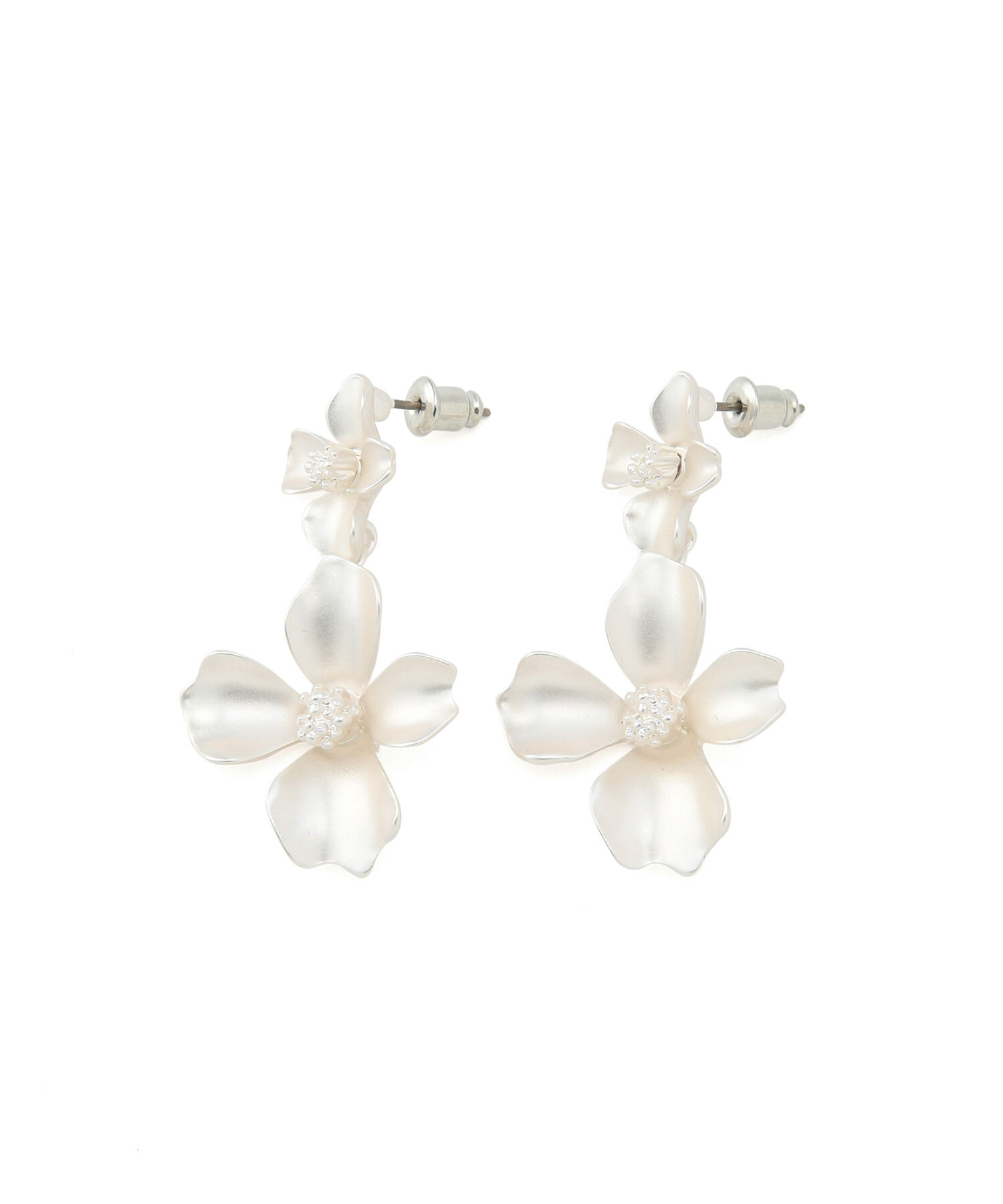 VIS「ダブルフラワーピアス」|ピアス|