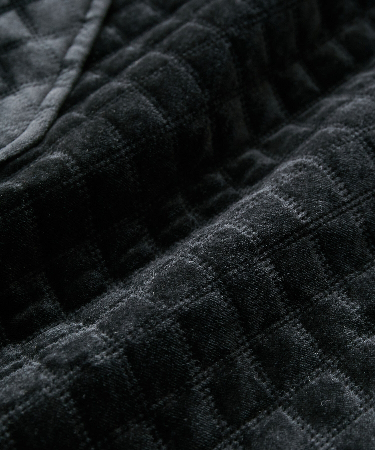 VIS「ミニ丈ベロアキルトスカート」|スカート|