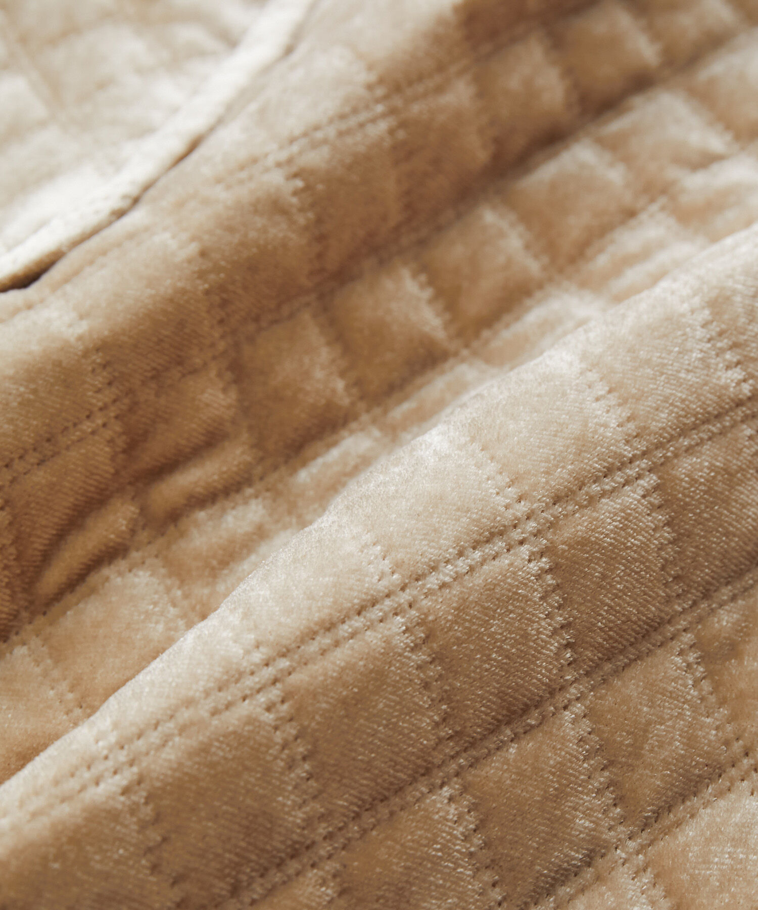 VIS「ミニ丈ベロアキルトスカート」|スカート|