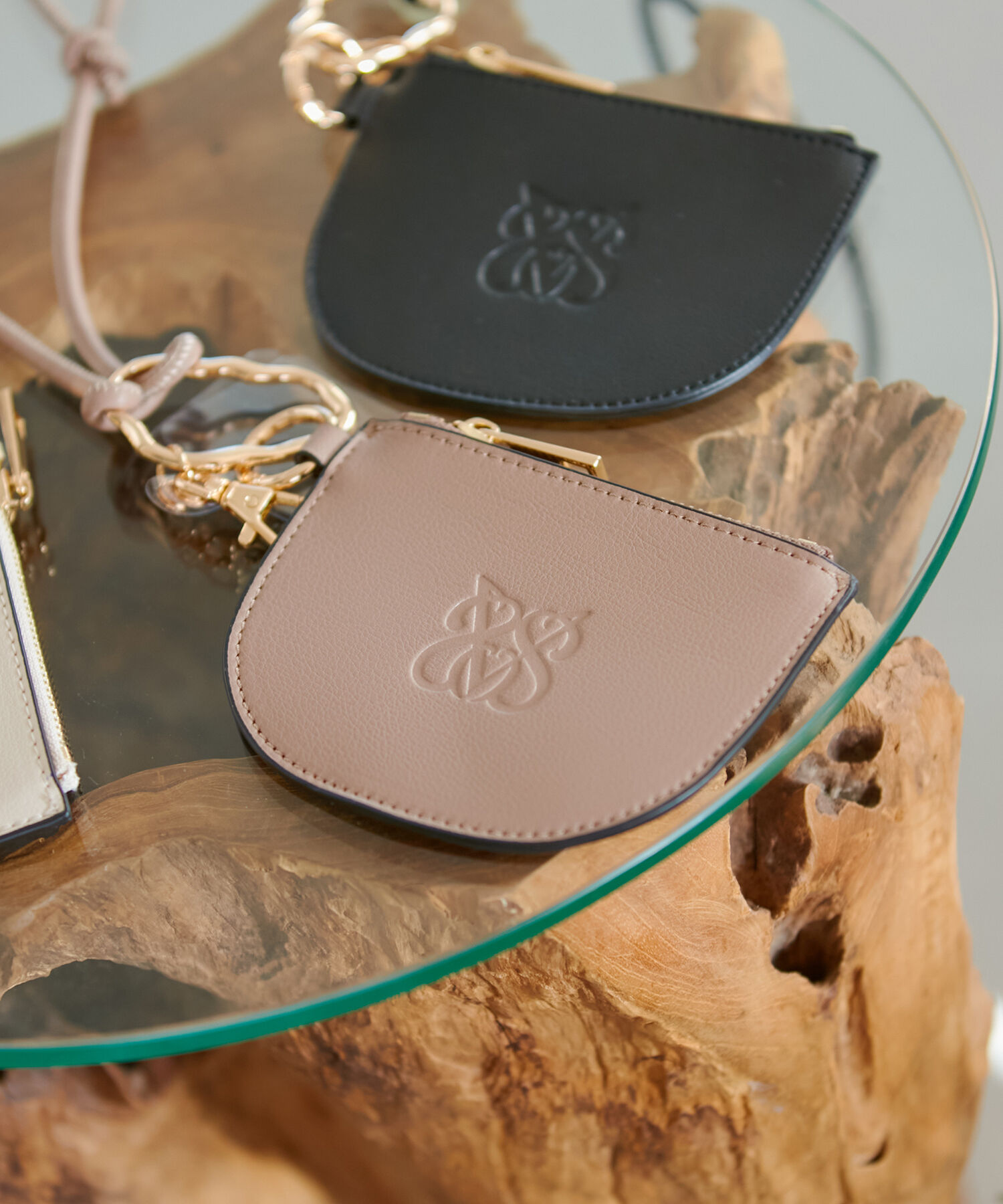 VIS「ポーチ付きスマホショルダー」|ショルダー・メッセンジャー|ベージュ系(29)