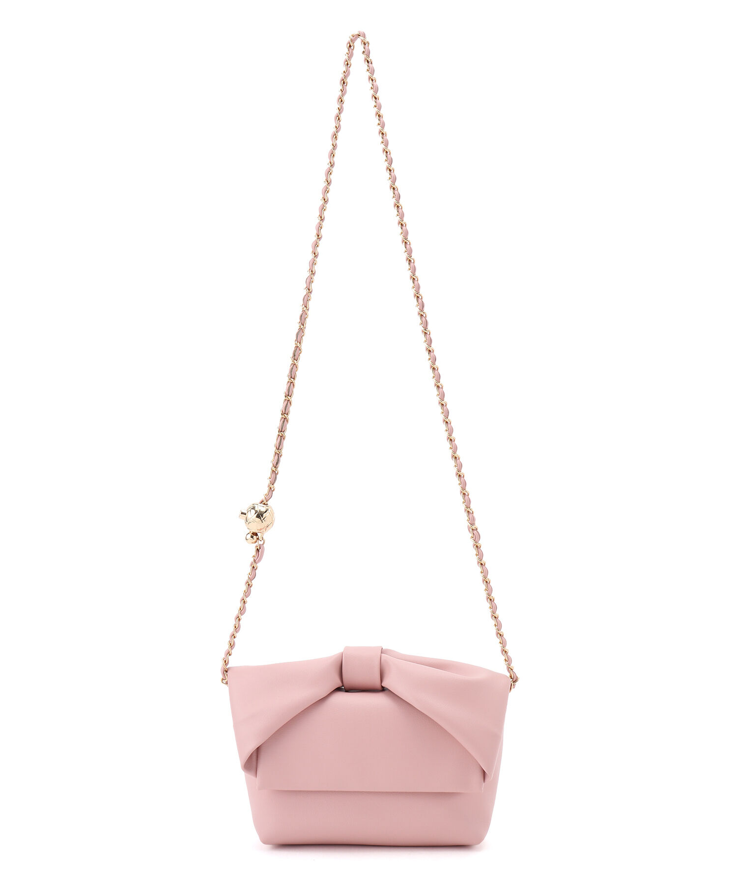 VIS「【2WAY】リボンハンドルミニショルダーバッグ」|ショルダー・メッセンジャー|