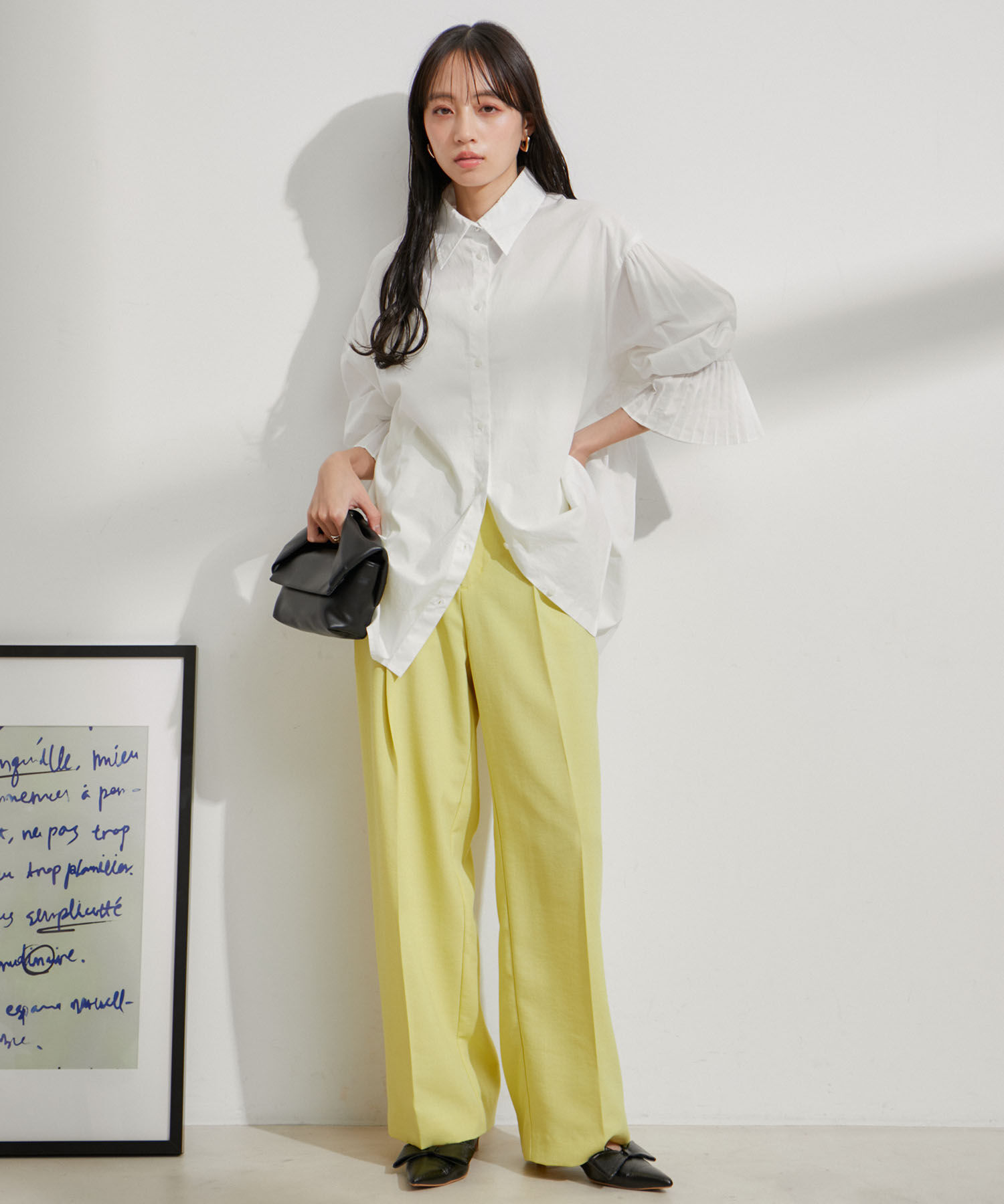 VIS「【2WAY】リボンハンドルミニショルダーバッグ」|ショルダー・メッセンジャー|